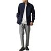 BRIGLIA 1949 Pantalone Briglia con righe verticali  Grigio