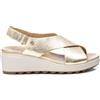 XTI 142700, Sandali con Zeppa Donna, Oro, 37 EU
