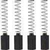 YINETTECH 2 paia 915068-01 376143 - Spazzole di carbone 6,3 x 6,3 x 13/15 mm, compatibili con Black & Decker Sega circolare Trapani Jigsawers