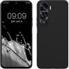 kwmobile Custodia Compatibile con HONOR 90 Lite 5G Cover - Back Case per Smartphone in Silicone TPU - Protezione Gommata - nero matt