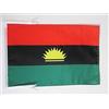 AZ FLAG Bandiera Igbo Del Nigeria 45x30 cm - Bandierina Igbo 30x45 cm Cordicelle