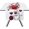 Excelsa 65386, Runner Gnome Sweet Home, cm. 40 x 140, Cotone