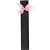 Lilly Pot'Colle BOX20PNA - Strisce di Carta Tessuta, Confezione da 20, 10 Strisce 3,7 x 30 cm + 10 Strisce da 5 x 30 cm, Colore: Nero