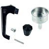 Pezzetti, Kit di Ricambio Per Caffettiera 3 Tazze, Include Un Imbuto in Alluminio Alimentare (UNIVERSALE), Un Manico, Un Pomolo, Una Spinetta, Una Vite, Compatibili Con Caffettiera Italexpress