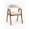 Westwing Collection Sedia con braccioli con imbottitura Nik