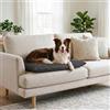 Italian Bed Linen Maxy Cuscinone Cane e Gatto ELEGANT - Cuscino per Animali Domestici Imbottito, in Microfibra, 60x100 cm, Materassino Morbido e Confortevole per Cani Taglia Piccola/Media/Grande, grigio Scuro