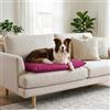 Italian Bed Linen Maxy Cuscinone Cane e Gatto ELEGANT - Cuscino per Animali Domestici Imbottito, in Microfibra, 60x100 cm, Materassino Morbido e Confortevole per Cani Taglia Piccola/Media/Grande, Fucsia