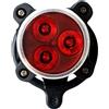 ELEVEN FANALINO POSTERIORE A LED ROSSO RICARICABILE LUCE