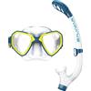 SALVIMAR Combo Maschera Ragazzo in Silicone MORPHEUS MID PETROL Mask + DEB Snorkell Sub Snorkeling