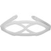SALVIMAR Laccio Silicone Maschera , Bianco Lucido Sub Apnea