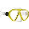 SALVIMAR Maschera Ragazzo in Silicone FRANCY PRO Transparent - Tr. Yellow Sub Snorkeling