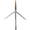 SALVIMAR Arpione inox MARTIN TRICUSPIDE, 2 alette, punta intercambiabile inox temperato Sub