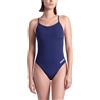 ARENA WOMEN'S SWIMSUIT LACE BACK SOLID Costume da donna Performance