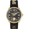 Philipp Plein Plein Sport - Orologio analogico al quarzo Lineman da uomo, IP oro/nero - Ps5ba0324, cinghia