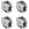 Medifier 4Pcs 2020 Profilo di Alluminio Mobile Cerniera Connettore In Lega di Zinco Connettore Giunto di Rotazione di 180 Gradi