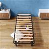 DEGHI Rete a doghe per letto singolo 80x200 cm con piedini