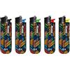 ATOMIC ACCENDINI A PIETRINA FLS BLACK COLORFULL - Box 25 pz
