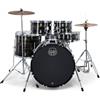 Mapex CM5294FTCFJ Comet Rock 5Pz Ebony Yellow Grain Batteria + Hardware e Piatti
