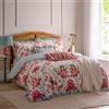 furn. Set copripiumino con volant floreale Wylder Claudia, matrimoniale, multicolore