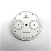 OMEGA Quadrante Omega Constellation Calendar Dial 25mm Bianco NOS