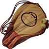 Sun Bum Set di paddle da spiaggia in legno, ideale per divertimento all'aperto, 2 pagaie e 2 palline, giallo