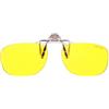PRiSMA - 85% filtro luce blu presa occhiali CLiP-ON DRiVE85 - Uomo Donna - Autista - Giorno e notte - Riduzione dell'abbagliamento e dell'affaticamento degli occhi