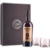 Vecchio Magazzino Doganale Jefferson Amaro Importante, 700 ml, Confezione Regalo con 2 Bicchieri Equilibrio, Amaro Calabrese, Note Agrumate Erbacee, Ideale con Bitter e Vermouth, Botaniche Selezionate, Raccolte a Mano, 30% Vol.