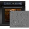 Kaiser Set forno EH 6306 RS + KCT 6705 I, Forno da incasso, 79L 15 Fct.+ Piano cottura a induzione 60 cm