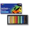Mungyo - Set di 12 matite secche quadrate Basic