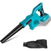 ONEVAN soffiatore a batteria per Makita-18V, soffiatore e aspirapolvere 2 in 1 senza spazzole, 6 velocità 360 m³/h soffiatore elettrico, spolverino soffiatore senza fili
