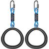 SELEWARE Set di 2 Anelli da Ginnastica Ninja, Anello per attività all'aperto, Cortile Ninja, Anelli per Ostacoli per Allenamento per Bambini, capacità 1000 lb（Nessuna Corda）