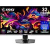 MSI MPG 321URX QD-OLED 31,5 4K UHD Gaming Monitor - Pannello OLED Quantum Dot 3840 x 2160, 240Hz / 0,03ms, 99% DCI-P3, ΔE≤2, DisplayHDR True Black 400, KVM, RGB - DP 1.4a, HDMI 2.1, USB Type-C