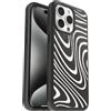 OtterBox Cover per Apple iPhone 15 Pro Max Symmetry Clear MagSafe, resistente a shock e cadute fino; sottile, testata 3x norme MIL-STD 810G, Midnight Swirl