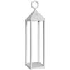 ROSSINI Lanterna Moderna a Led Pic-nic di Rossini Illuminazione Wireless Senza Fili Dimmerabile Uso Interno/Esterno 2,2watt Luce Calda 2700K IP54 12 Ore di Autonomia (h.43cm, Bianco)