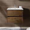 RIHO Porto mobile con lavabo Square integrato, 2 scomparti estraibili, F014003DP7+W018004005, Wave Porto [Mobili da Bagno > Mobili con Lavabo Integrato]