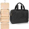 BOACAY Grande Beauty Case da Viaggio, Borsa da Toilette Appendibile per Donna e Ragazza, Trousse per Trucchi e Organizer per Cosmetici e Accessori