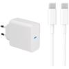 Caricatore per laptop (65W) & cavo (USB-C, 2m) | bianco