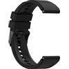 INF Bracciale compatibile con Samsung Galaxy Watch3, Samsung Gear S3 Classic, Huawei Watch 3, cinturino universale a forma di gradino da 22 mm