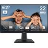 Msi Monitor Led 21.5 Msi Full HD 1920x1080/4ms/classe E/Nero [PRO MP225]