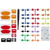 Asetek SimSports Kit colori pulsanti volante Asetek SimSports per simulatore di corse