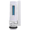 Garosa Valvola Scarico WC G1/2 - Doppio Pulsante per Sciacquone Bagno - Accessori Reservoir 25 cm - Ricambio Universale per Cassetta Water