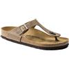 BIRKENSTOCK GIZEH TABACCO BROWN OIL LEATHER