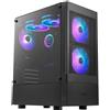 Gamdias Case Gamdias TALOS E3 MESH ELITE - Mid Tower ATX, Pannello frontale in rete perforata per una ventilazione otti...