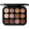 MAC Connect In Colour Eye Shadow Palette: Unfiltered Nudes 12.2g - Palette occhi