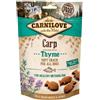 CARNILOVE Semi moist snacks delicati snack con carpa e timo 200g