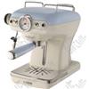 Ariete Amerikanische Vintage , Macchinetta per caffè beige/hell blu