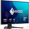 EIZO EV2740X-BK, LED-Monitor 69 cm (27 pollici), black , UltraHD/4K, IPS, LAN, USB-C