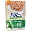 LIFE CAT Natural POLLO SALMONE CAROTE Bustine 70 Gr