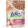LIFE CAT Natural TONNO GAMBERETTI Bustine 70 Gr