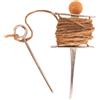 Esschert, Design, Punteruolo con Corda per piantare, 12 x 5,2 x 27 cm, GT21